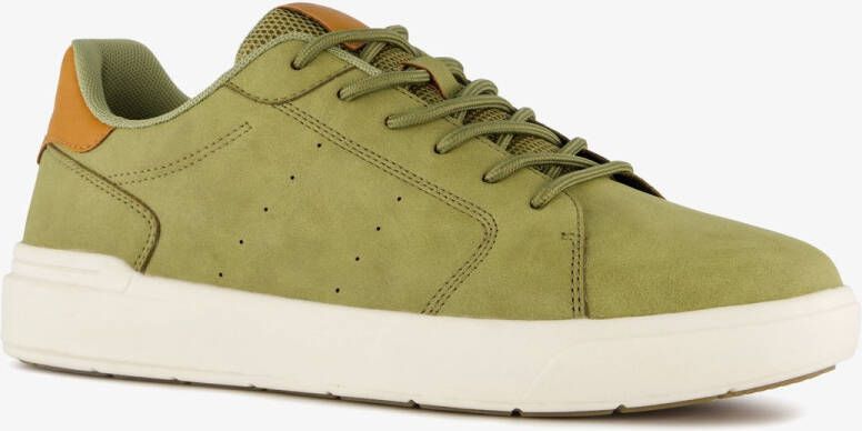 BLUE BOX heren sneakers groen Uitneembare zool