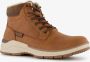 BLUE BOX heren veterboots cognac Uitneembare zool - Thumbnail 1