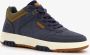 BLUE BOX hoge heren sneakers blauw cognac Uitneembare zool - Thumbnail 1