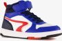 BLUE BOX hoge jongens sneakers blauw rood Uitneembare zool - Thumbnail 1