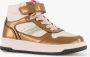 Blue Box hoge meisjes sneakers beige goud - Thumbnail 1