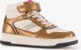 BLUE BOX hoge meisjes sneakers beige goud - Thumbnail 1