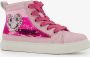 BLUE BOX hoge meisjes sneakers roze met pailletten Uitneembare zool - Thumbnail 1