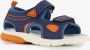 BLUE BOX jongens sandalen blauw oranje - Thumbnail 2