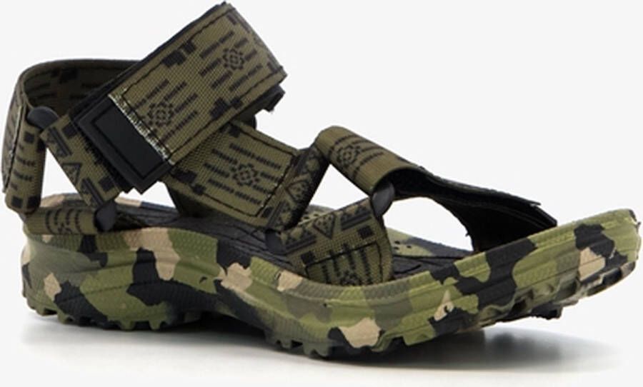 BLUE BOX jongens sandalen met camouflageprint Groen