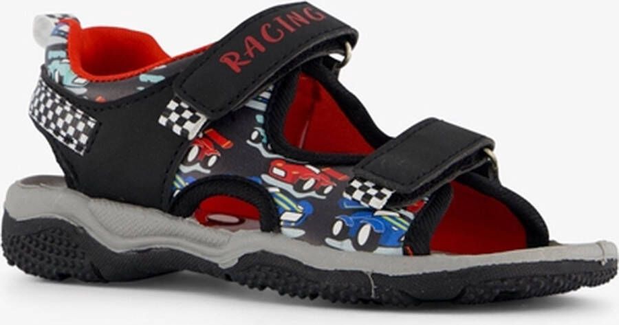 Blue Box jongens sandalen met race auto zwart