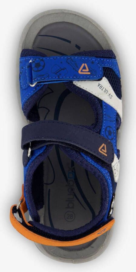 BLUE BOX jongens sandalen met voetbal blauw