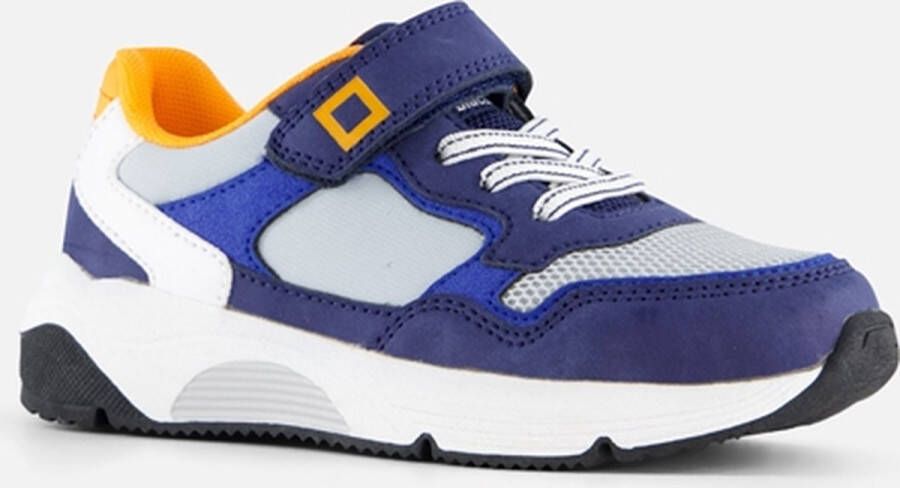 BLUE BOX jongens sneakers blauw oranje Uitneembare zool - Foto 1