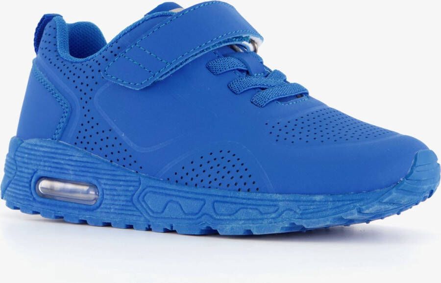 BLUE BOX jongens sneakers met airzool blauw Uitneembare zool