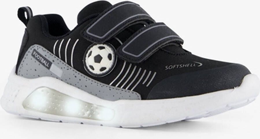 BLUE BOX jongens sneakers met lichtjes Zwart Uitneembare zool