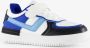 BLUE BOX jongens sneakers wit blauw Uitneembare zool - Thumbnail 1