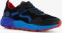 Blue Box jongens sneakers zwart blauw - Thumbnail 1