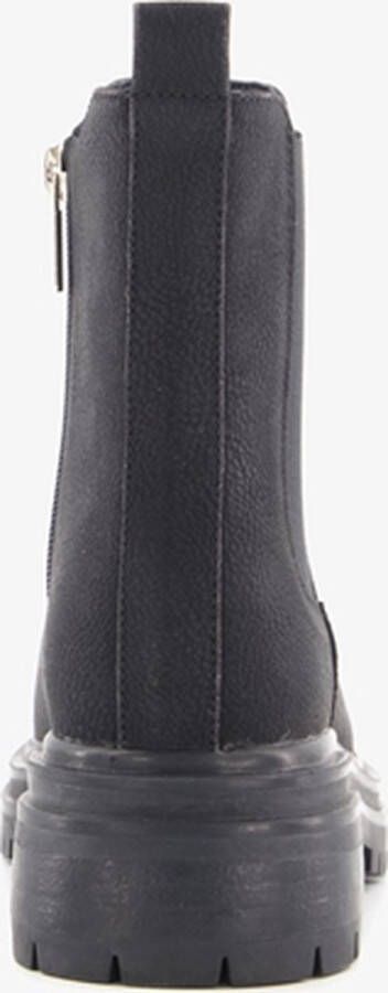 Blue Box lage dames chelsea boots zwart - Foto 1