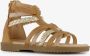 Blue Box meisjes sandalen cognac met glitter - Thumbnail 3