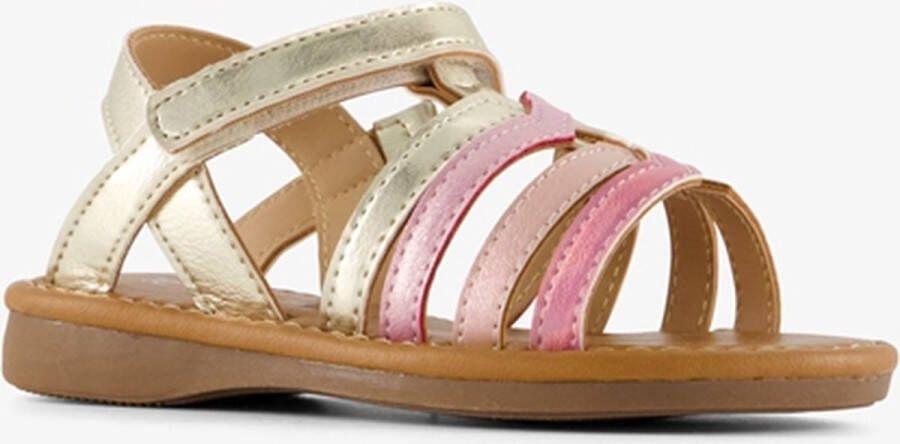 BLUE BOX meisjes sandalen goud roze paars