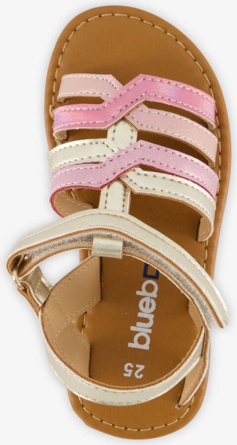 BLUE BOX meisjes sandalen goud roze paars