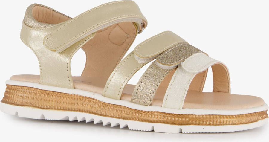 BLUE BOX meisjes sandalen met glitters goud