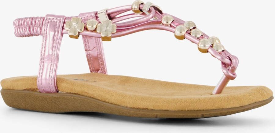 BLUE BOX meisjes sandalen met gouden kralen