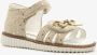 Blue Box meisjes sandalen met stippen goud - Thumbnail 1