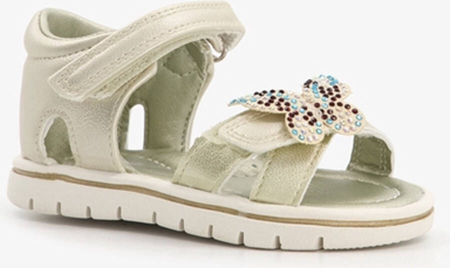 BLUE BOX meisjes sandalen met vlinder Goud