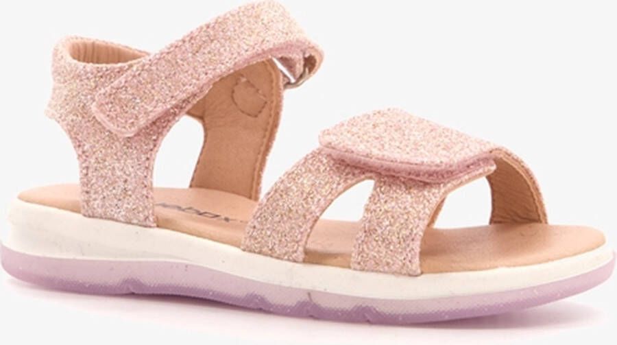 Blue Box meisjes sandalen roze met glitters