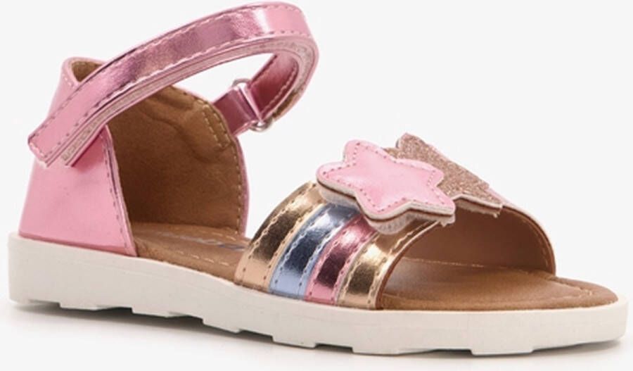 BLUE BOX meisjes sandalen roze metallic