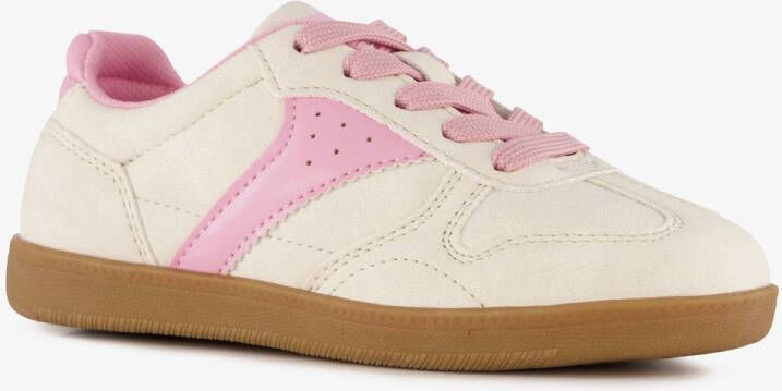 BLUE BOX meisjes sneakers beige roze