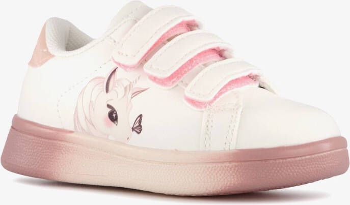 BLUE BOX meisjes sneakers met roze zool