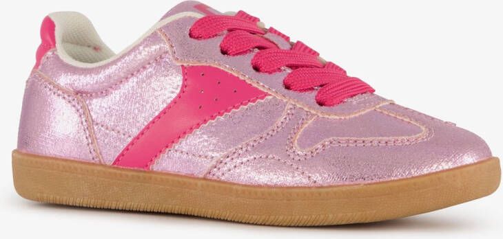 BLUE BOX meisjes sneakers roze metallic