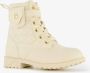 Blue Box meisjes veterboots met tasje beige - Thumbnail 1