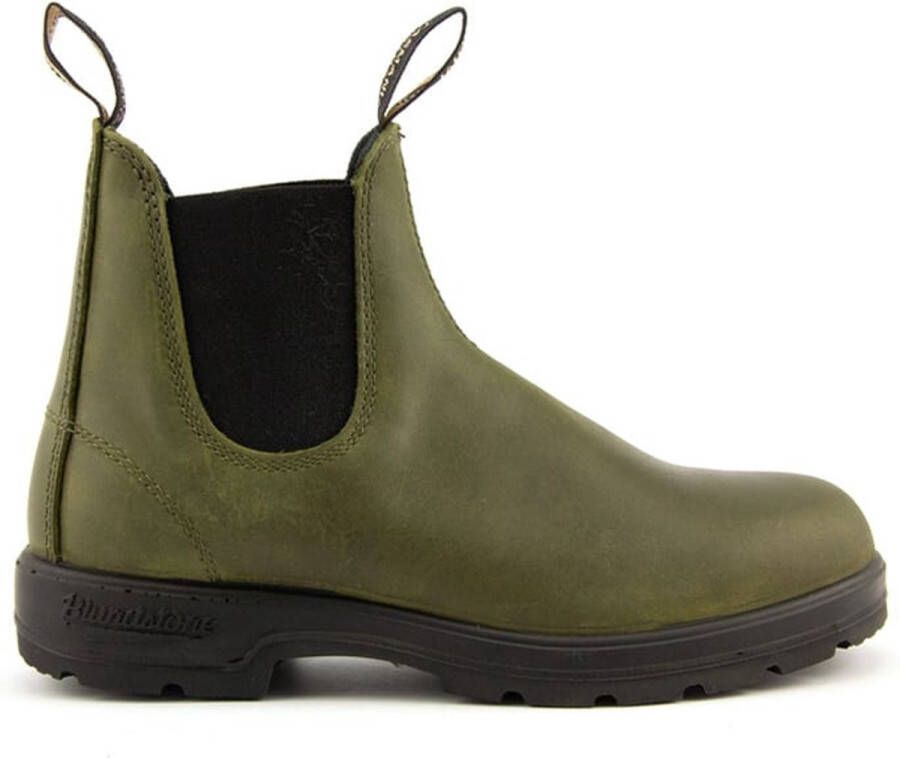 Blundstone 2052 Dark Leren Chelsea Laarzen voor Green