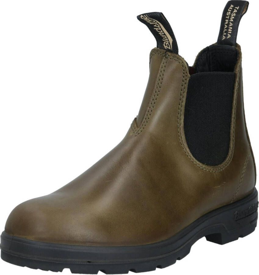 Blundstone 2052 Dark Leren Chelsea Laarzen voor Green