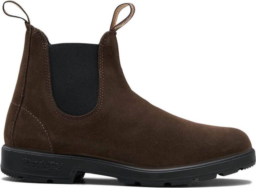 Blundstone Chelsea Boots #2410 Brown Suede (Originals Series) Brown-10UK