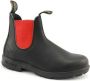 Blundstone Stiefel Boots #508 Voltan Leather Elastic (550 Series) Voltan Black Red-5.5UK - Thumbnail 5