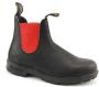 Blundstone Stiefel Boots #508 Voltan Leather Elastic (550 Series) Voltan Black Red-4.5UK - Thumbnail 6