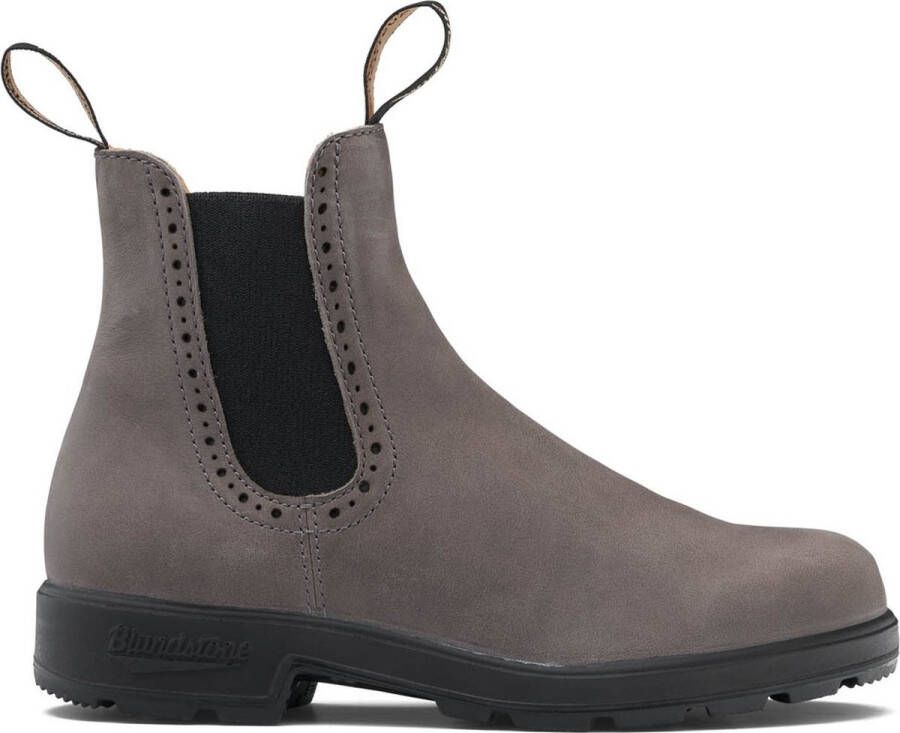 Blundstone Damen Stiefel Boots #2216 Dusty Grey Leather (Women's Hi-Top)-4UK