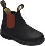 Blundstone Kinder Stiefel Boots #581 Leather Elastic (Kids) Black Red-K13UK - Thumbnail 8