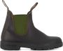 Blundstone Stiefel Boots #519 Stout Brown Leather with Olive Elastic (500 Series)-12UK - Thumbnail 4