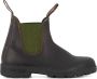 Blundstone Stiefel Boots #519 Stout Brown Leather with Olive Elastic (500 Series)-12UK - Thumbnail 10