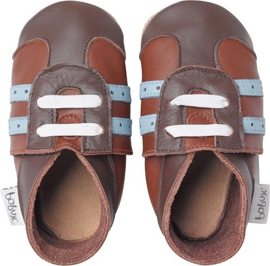 Bobux babyslofjes Sport shoe tan