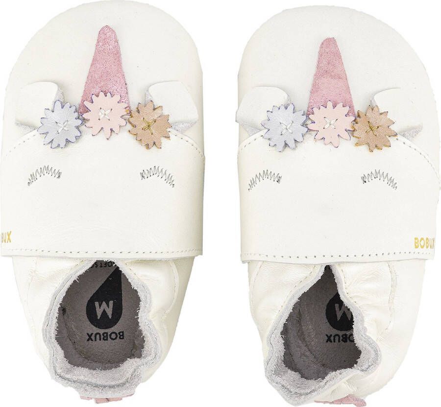 Bobux Soft Soles Baby Slofjes Leer Dream Pearl - Foto 2