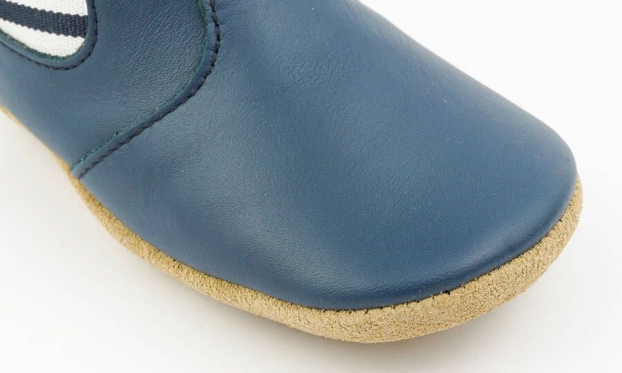 Bobux Soft Soles Baby Slofjes Leer Jester Navy