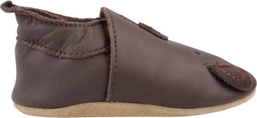 Bobux Soft Soles Chocolate Cub Babysloffen