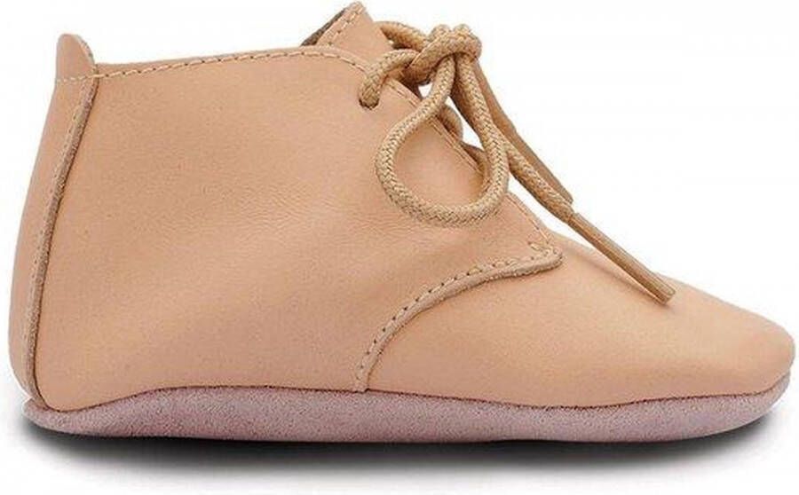 Bobux Soft Soles Baby Slofjes Leer Desert Lace Caramel