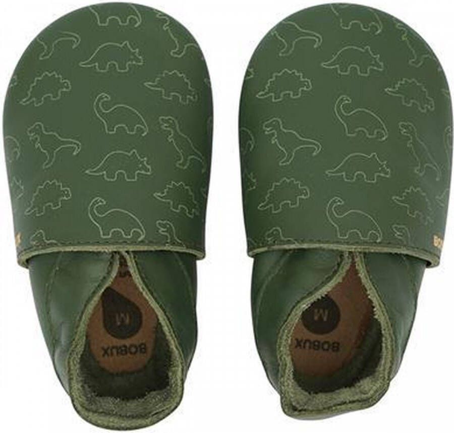 Bobux Soft Soles Dino Olive