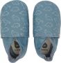 Bobux Soft Soles Lederen Babyslofjes Dino Blue - Thumbnail 1