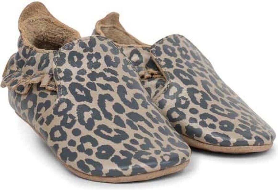 Bobux Soft Soles Giants Gold Leopard Print 3XL