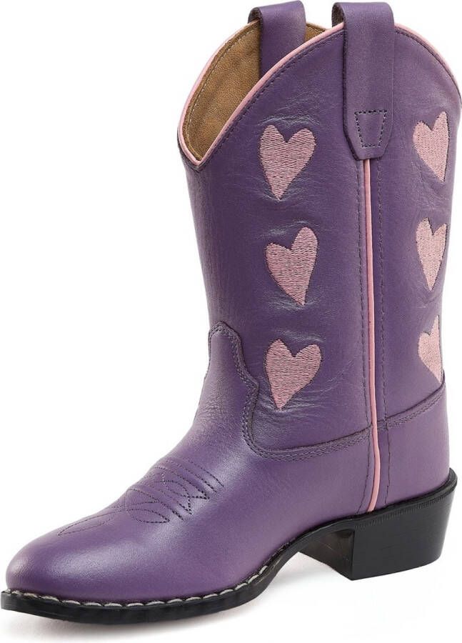 Bootstock HEARTS PAARS Cowboylaarzen Western laarzen Cowboy boots Meisje original 28 (671270199130)