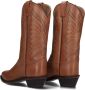 Bootstock Mary Women Cowboylaarzen Western Laarzen Dames Cognac - Thumbnail 2