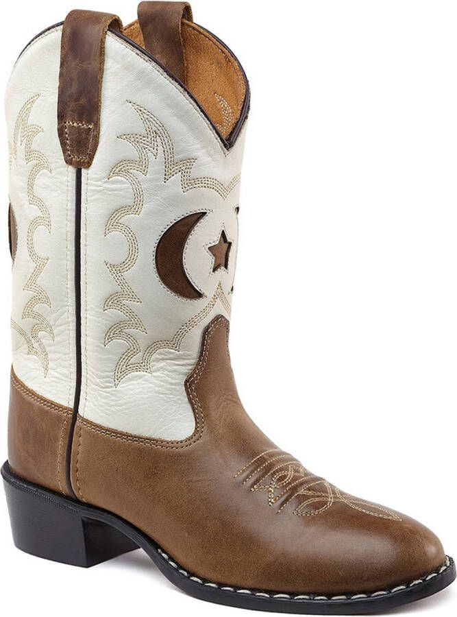 Bootstock meisjes cowboy laarzen BS1155 bruin